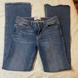 Abercrombie girl’s low rise flare, jean 15/16